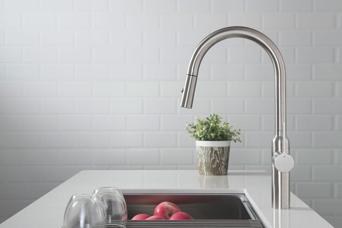 stainless steel outdoor kitchen faucet