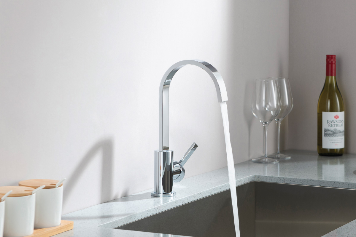 chrome bar faucet