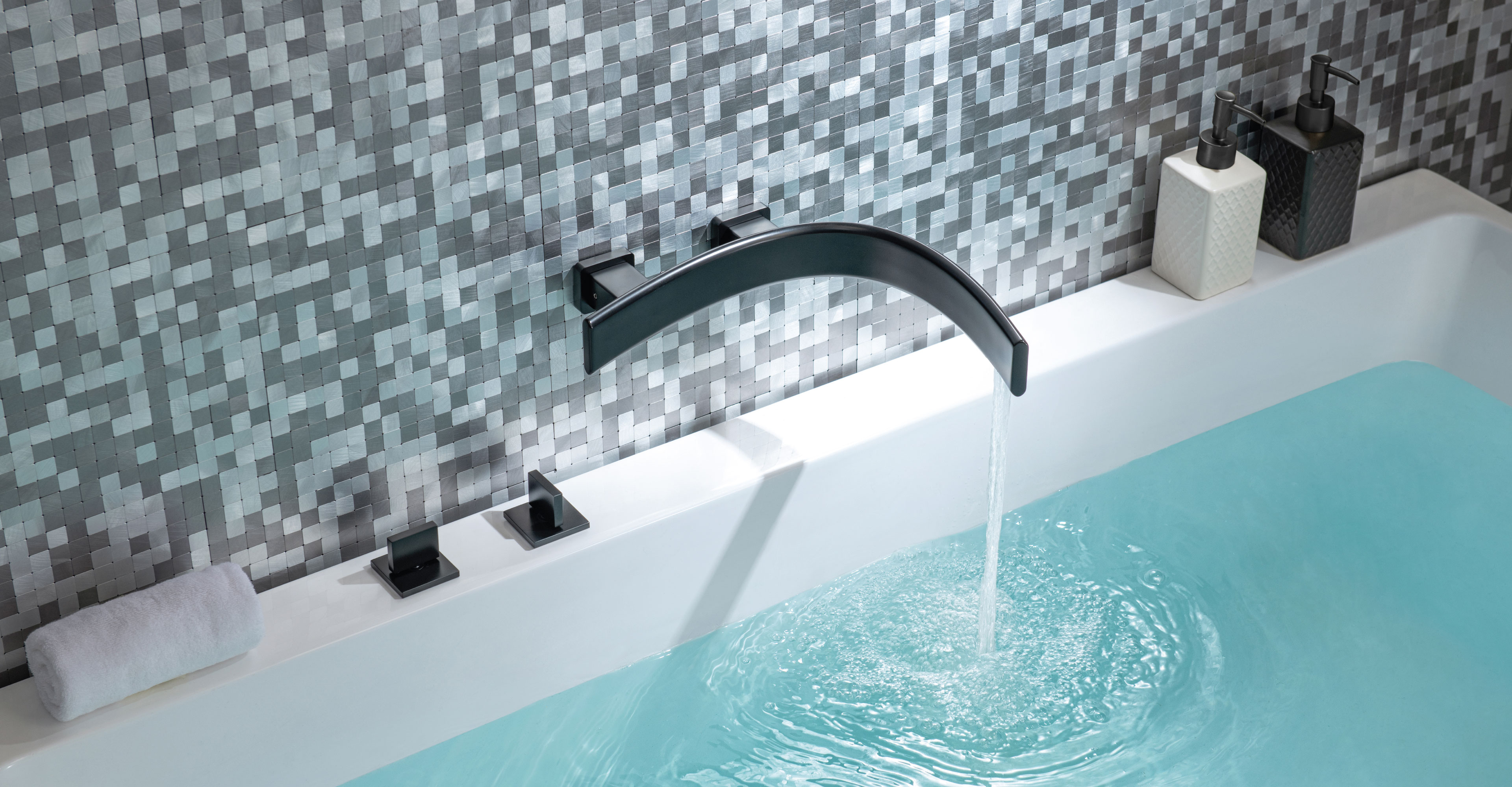 designer wall mount sink faucet