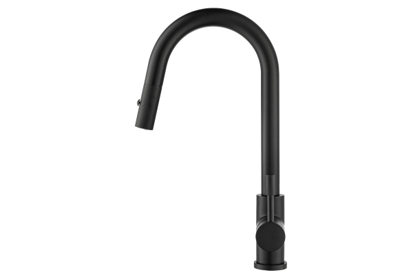 matt black kitchen faucet