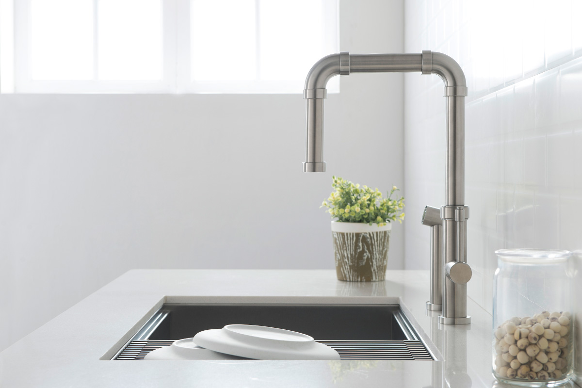 industrial kitchen faucet
