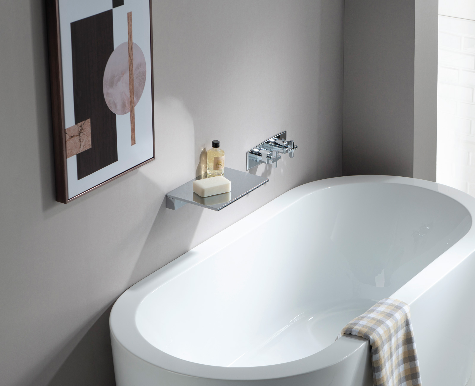 transitional tub faucet