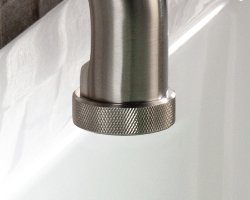 faucet knurling