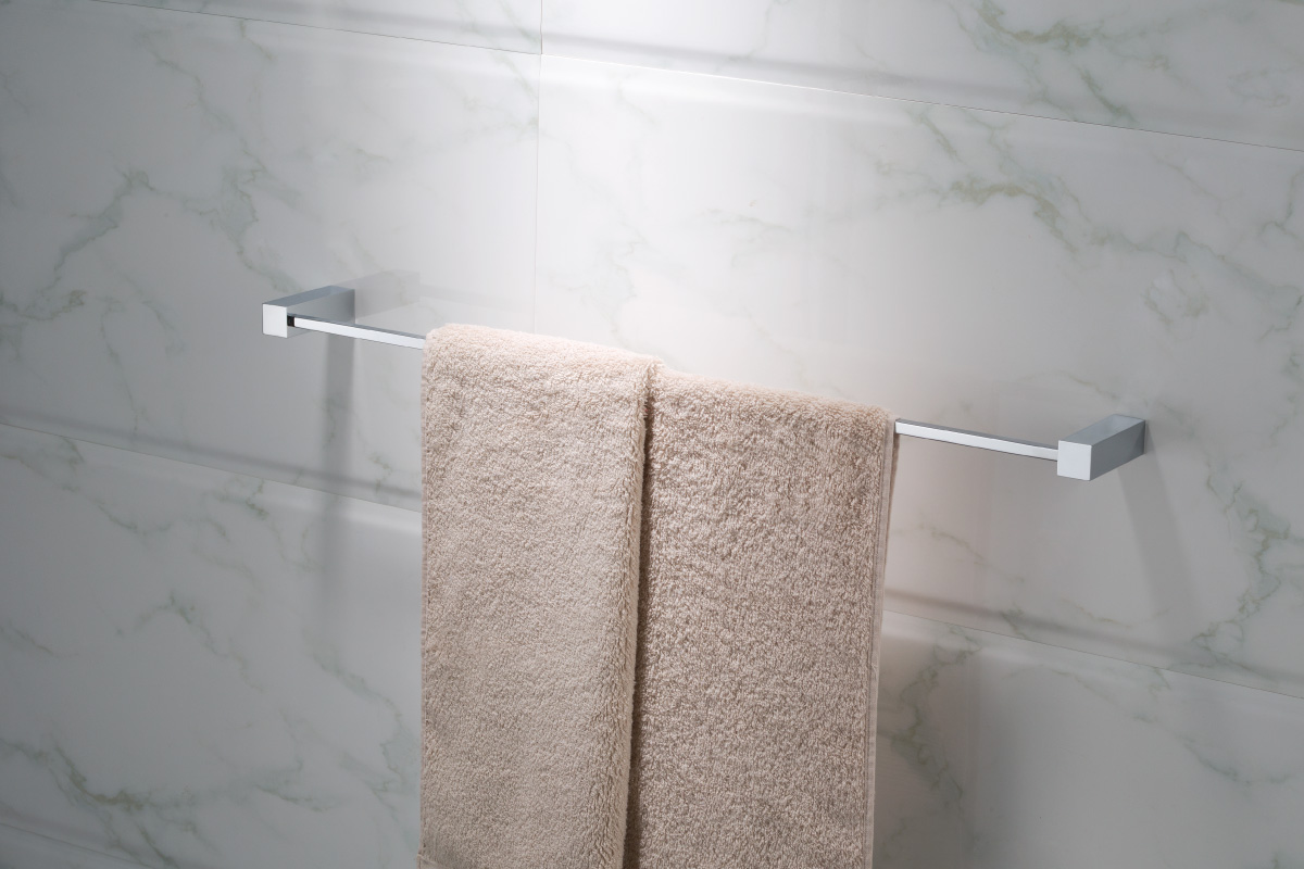 square towel bar