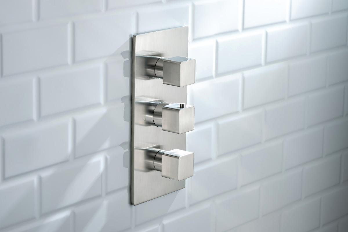 brass shower faucet