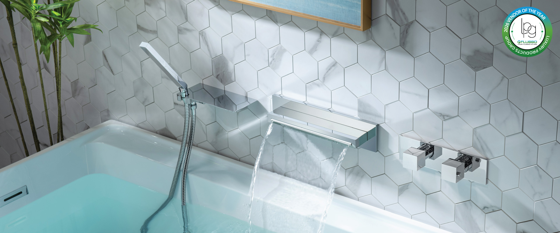 high volume tub faucet
