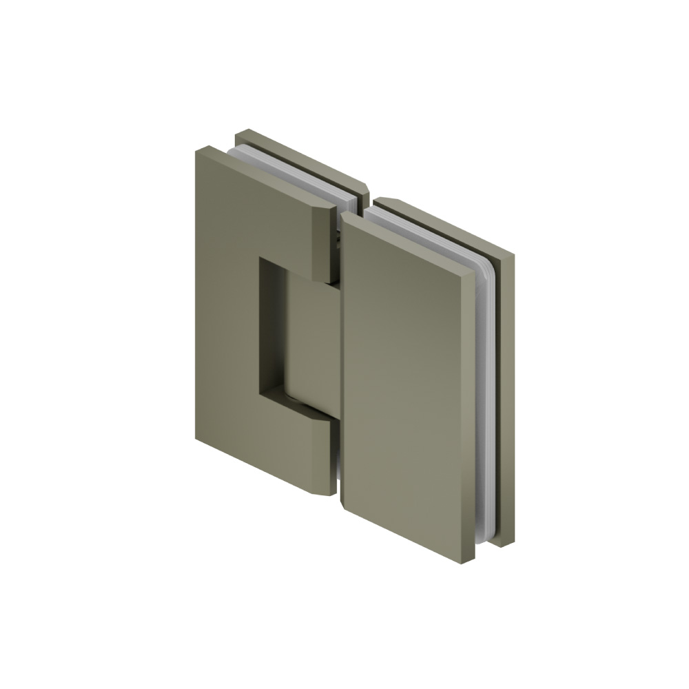 180 Degrees Glass To Glass Heavy Duty Shower Door Hinge | Army Green