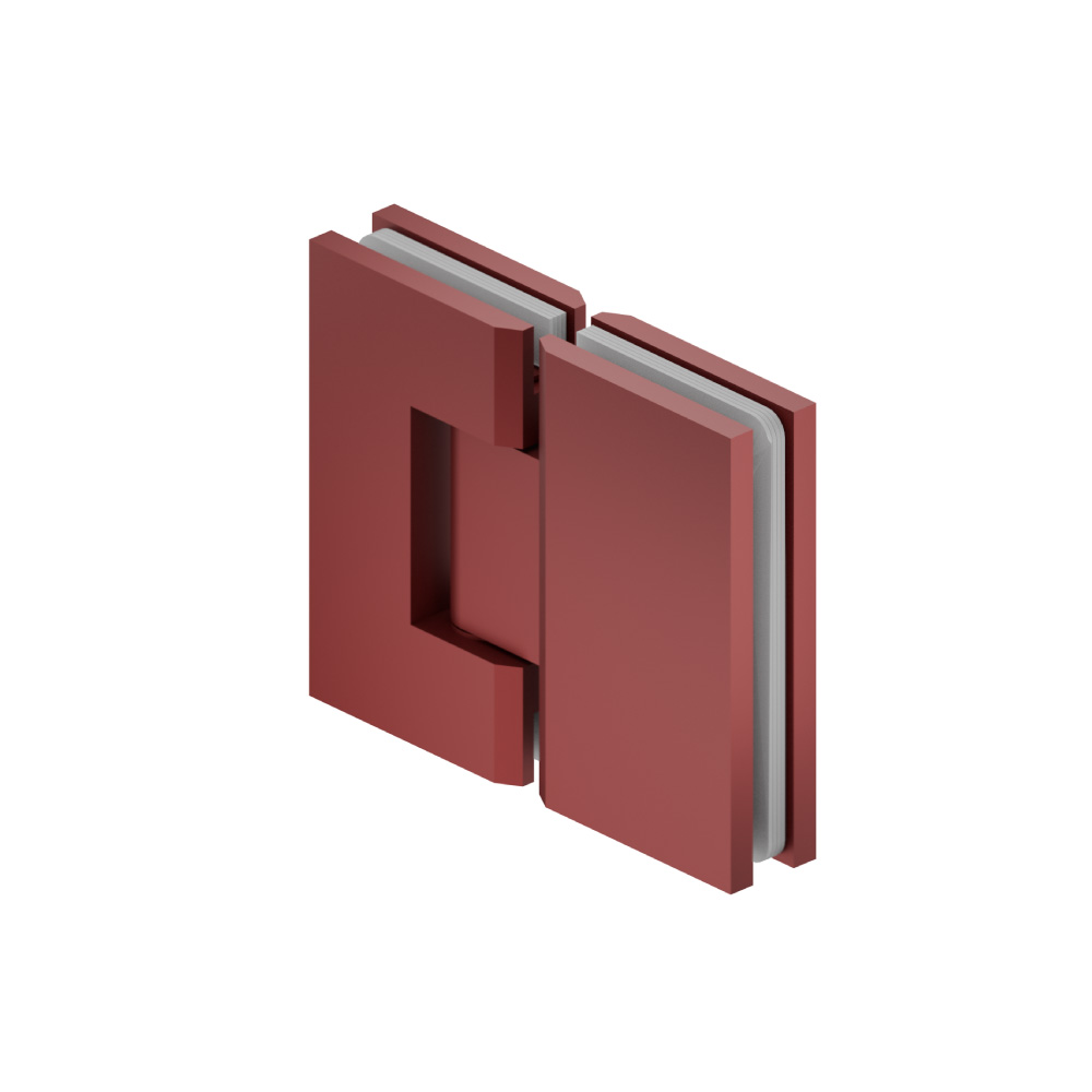 180 Degrees Glass To Glass Heavy Duty Shower Door Hinge | Crimson