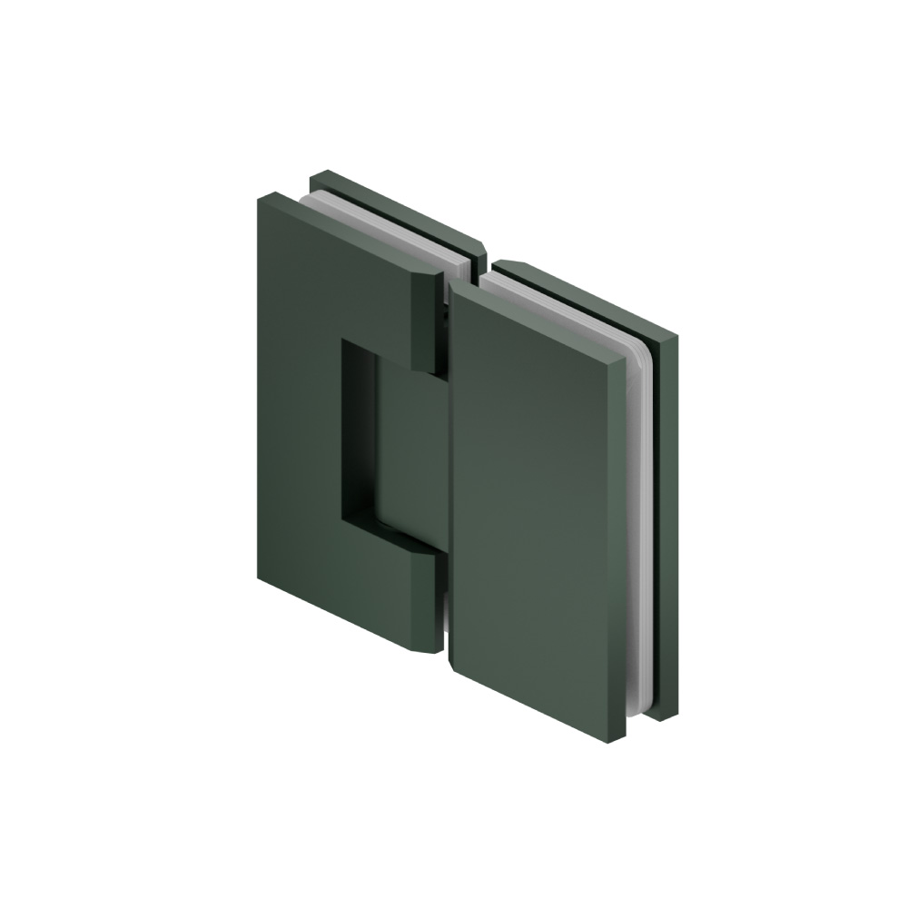 180 Degrees Glass To Glass Heavy Duty Shower Door Hinge | Leaf Green