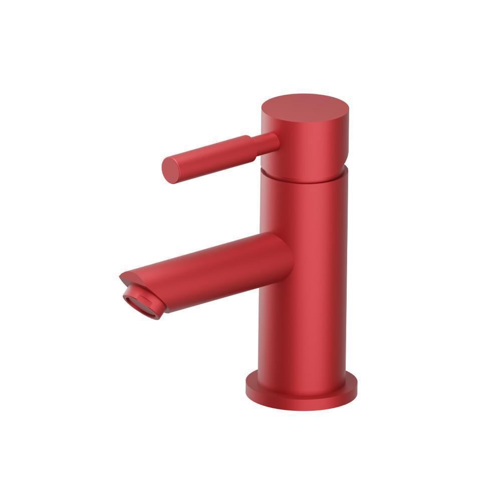 Single Hole Bathroom Faucet | Deep Red