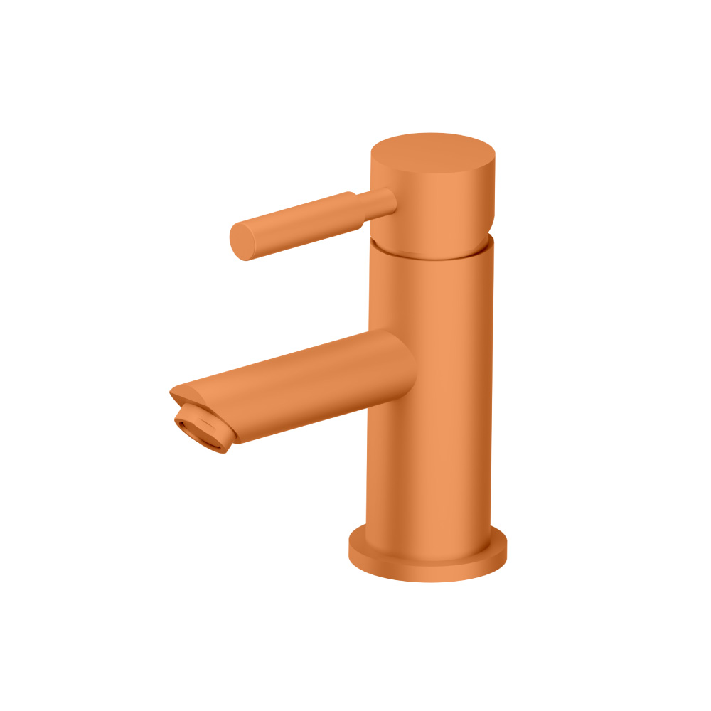 Single Hole Bathroom Faucet | Terracotta Orange
