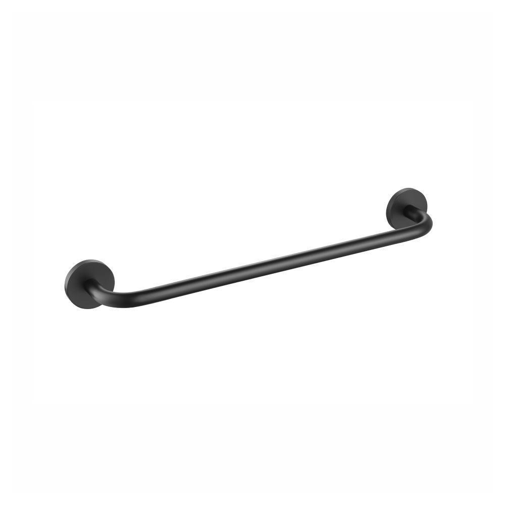 Brass Towel Bar - 18" | Matte Black