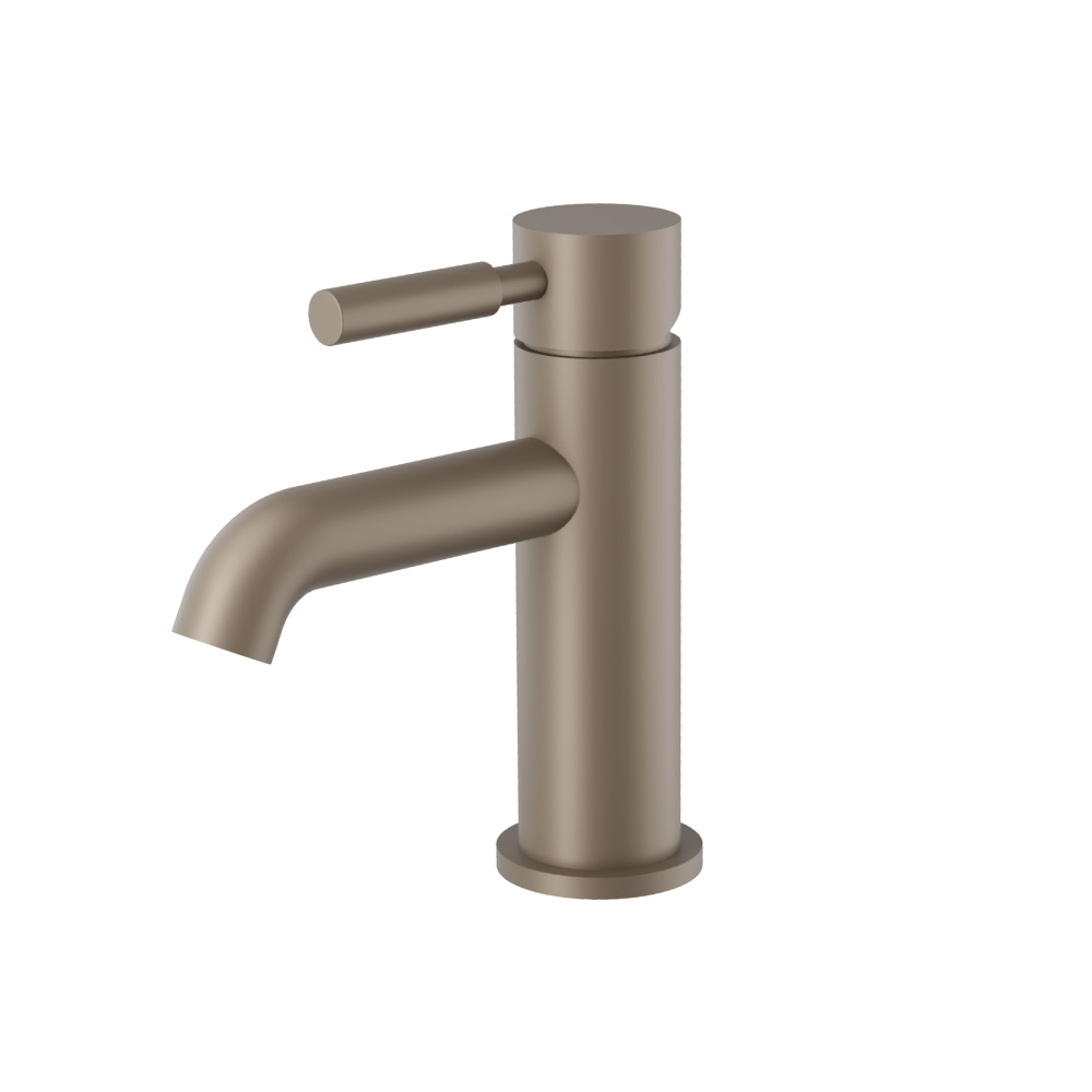 Single Hole Bathroom Faucet | Dark Tan