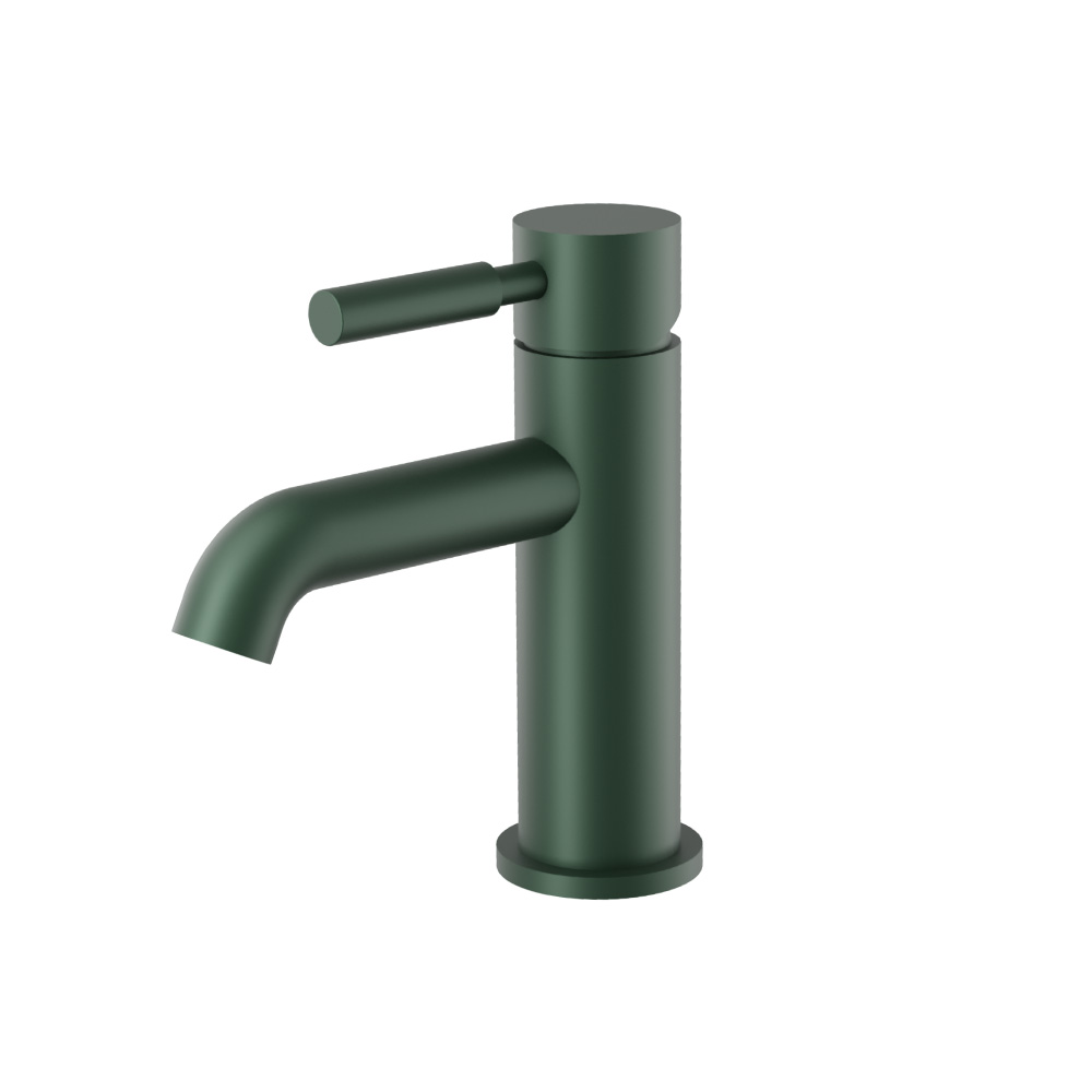Single Hole Bathroom Faucet | Leaf Green