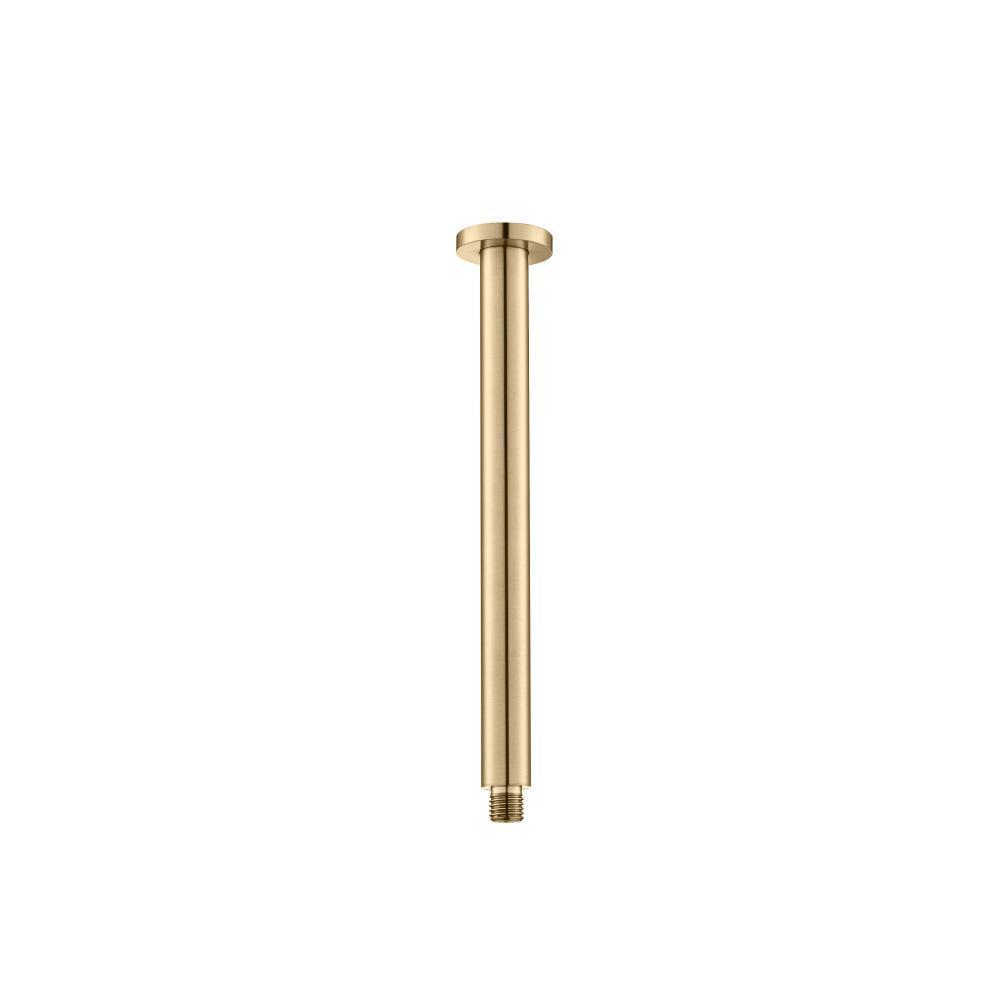 Ceiling Mount Showr Arm - 12" | Brushed Bronze PVD