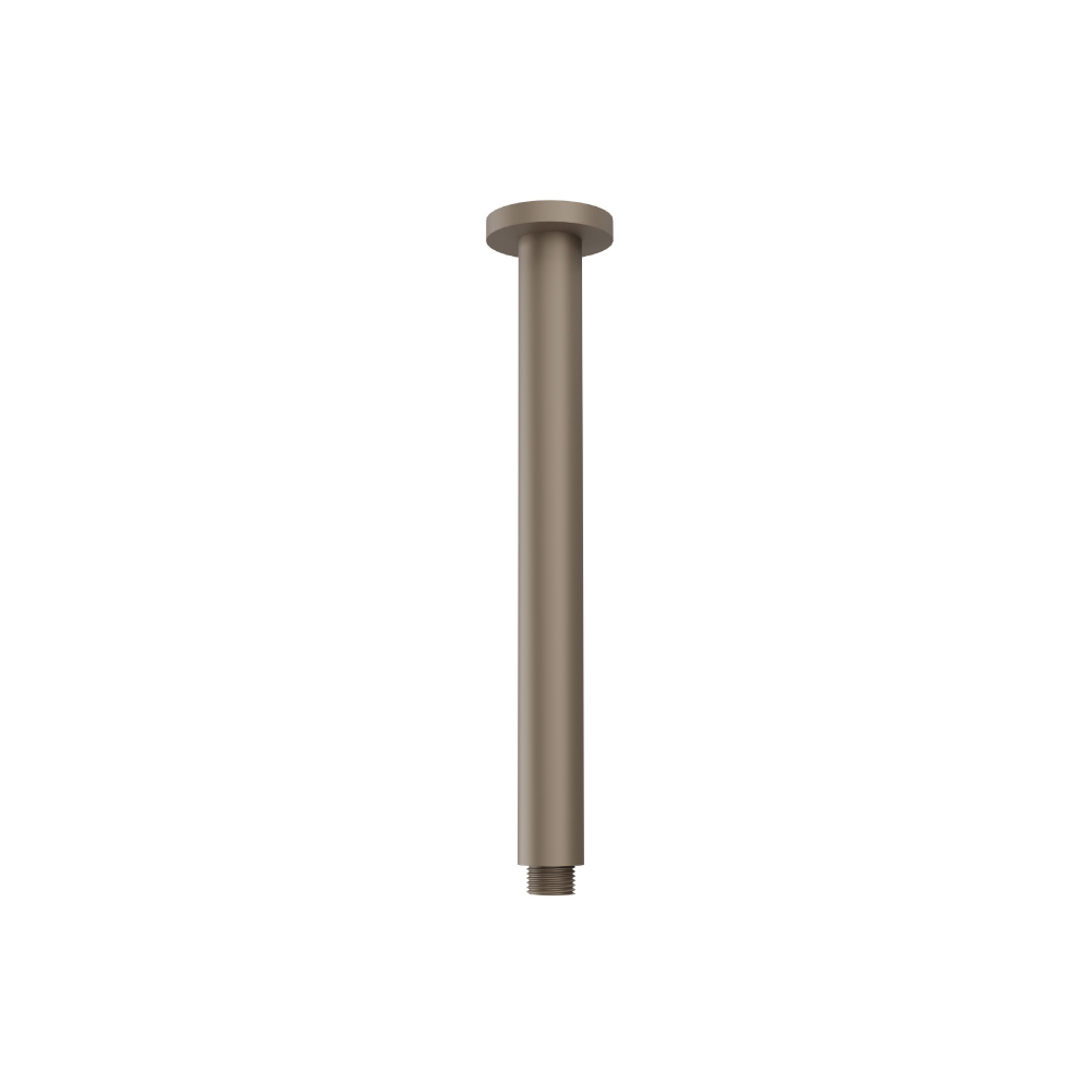 Ceiling Mount Showr Arm - 12" | Dark Tan
