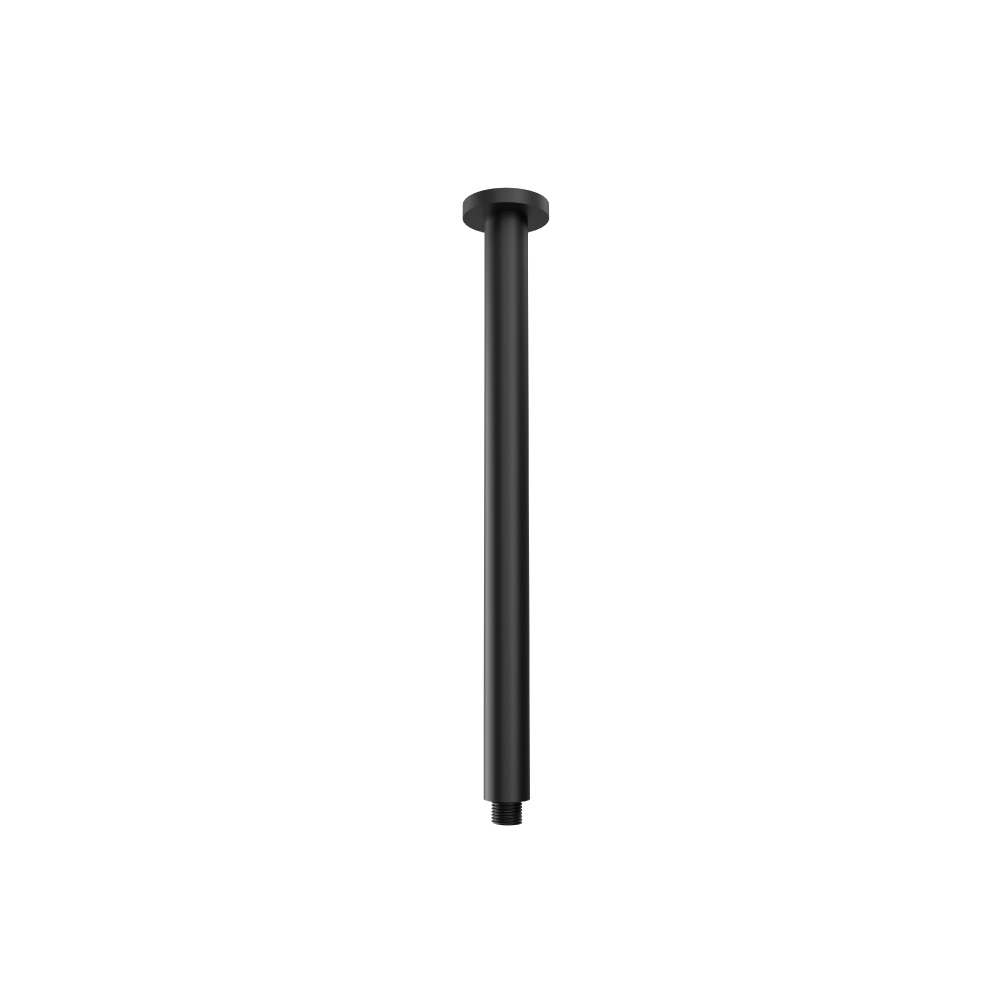 Ceiling Mount Showr Arm - 16" | Gloss Black