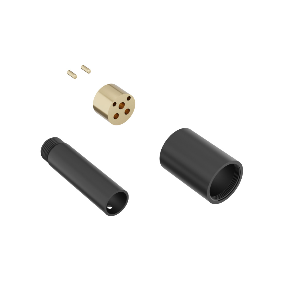 0.9" Extension Kit - For Use with 100.1800, 145.1800 | Gloss Black