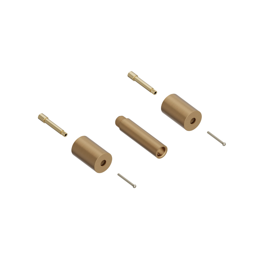 0.9" Extension Kit - For Use with 100.1950 or 100.2450 | Brushed Bronze PVD