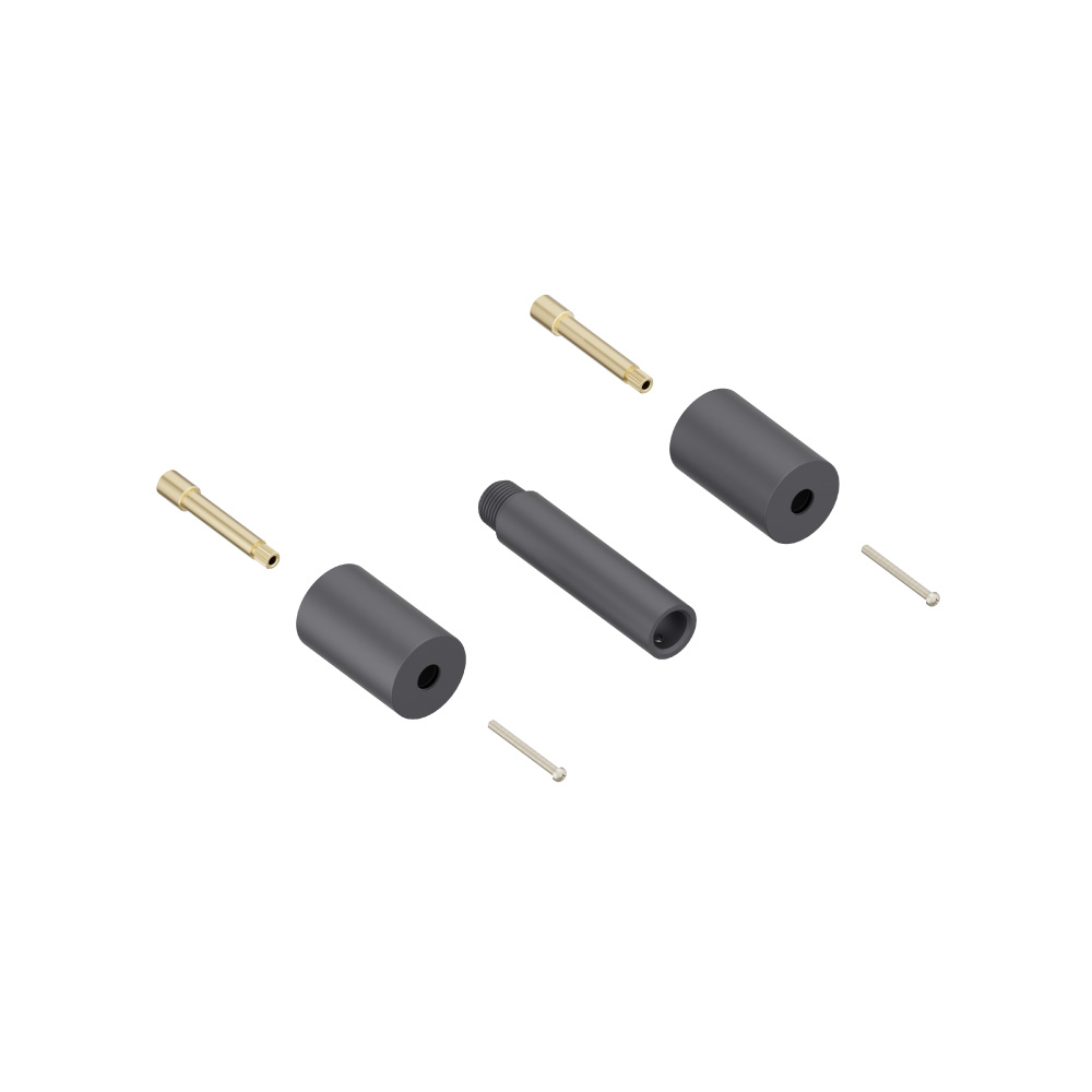 0.9" Extension Kit - For Use with 100.1950 or 100.2450 | Dark Grey