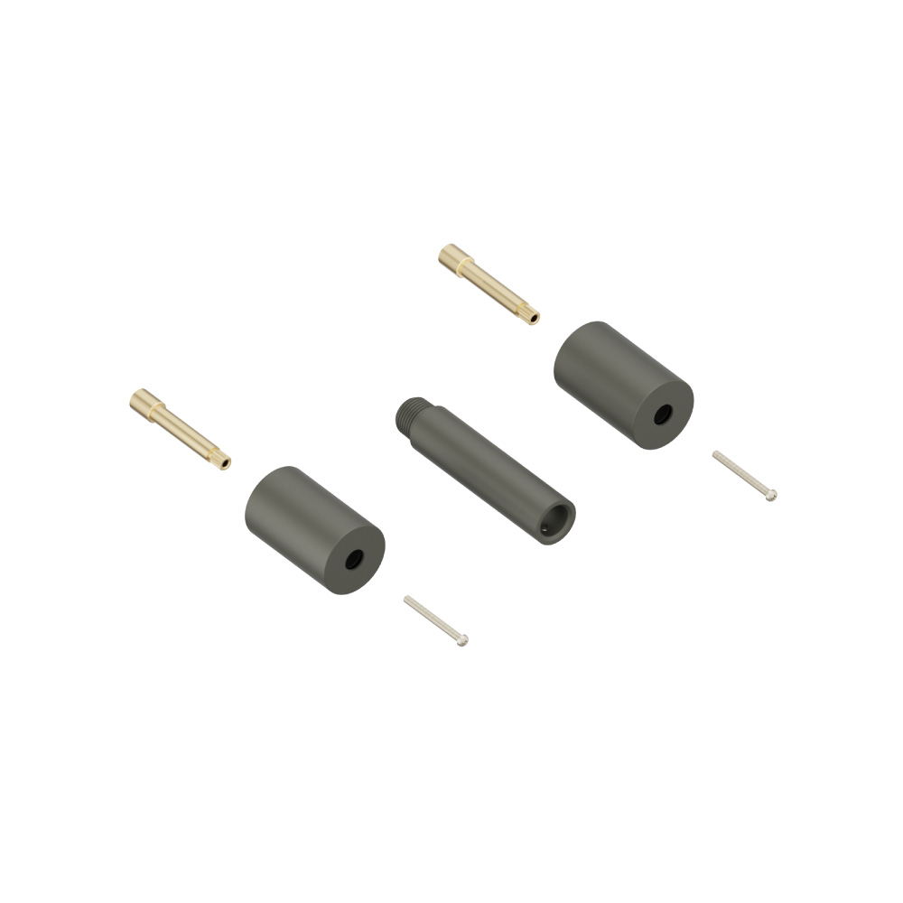 0.9" Extension Kit - For Use with 100.1950 or 100.2450 | Gun Metal Grey