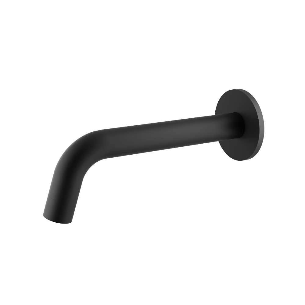 Wall Mount Non Diverting Tub Spout | Matte Black