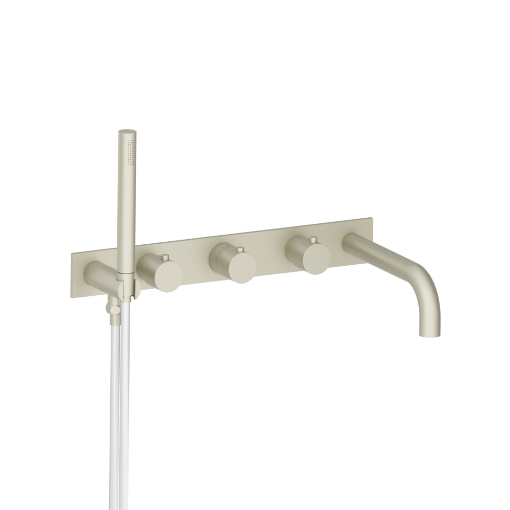 Trim For Wall Mount Tub Filler With Hand Shower | Light Verde