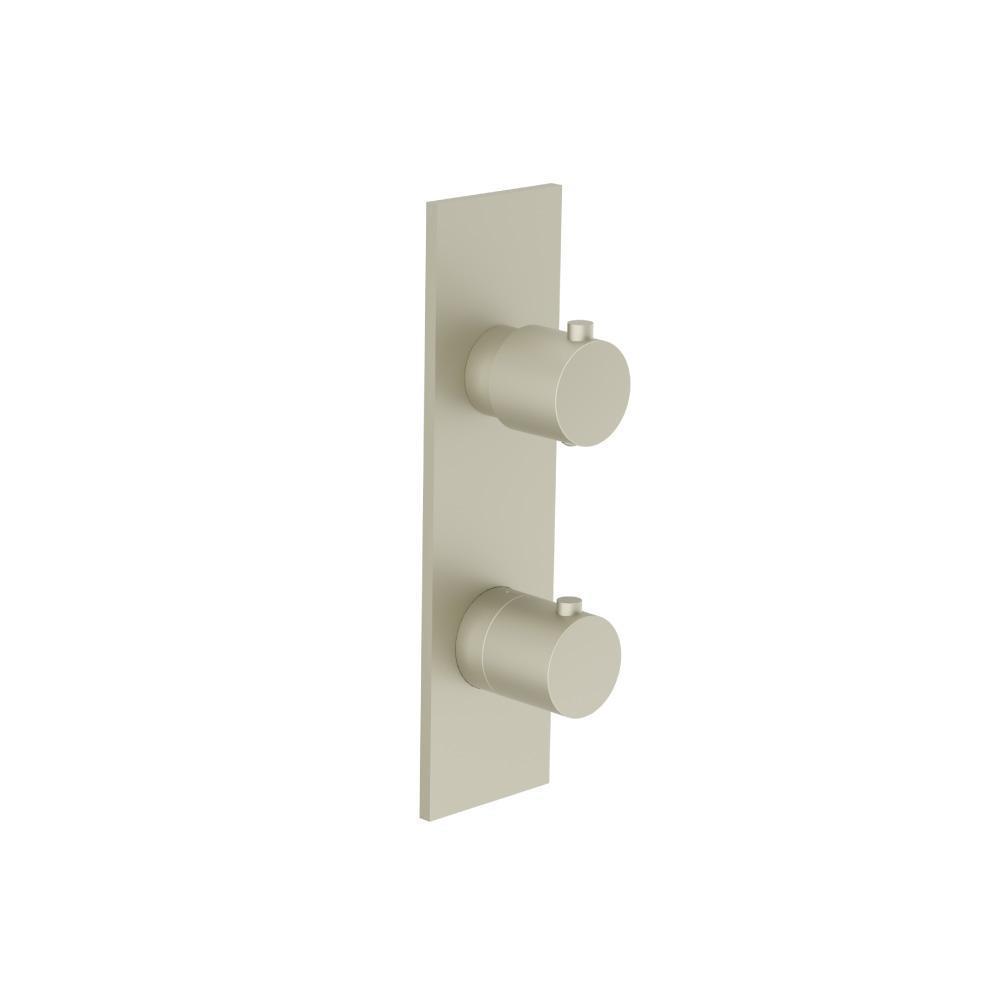 3/4" Thermostatic Shower Valve & Trim  - 3-Output | Light Verde