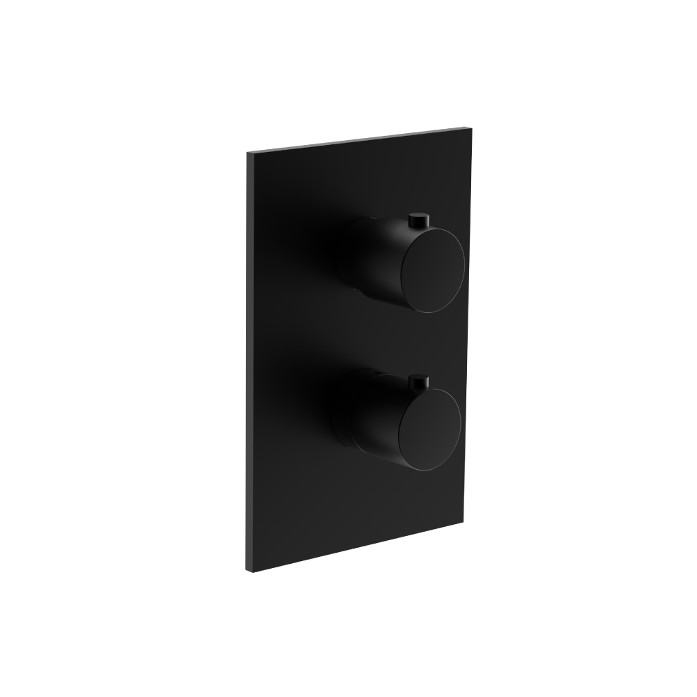 Trim For Thermostatic Valve | Gloss Black