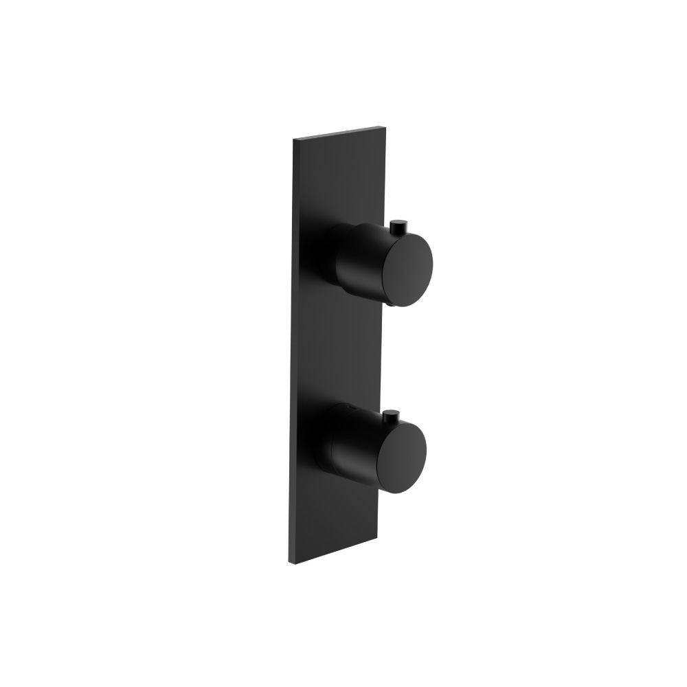 Trim For Thermostatic Valve | Gloss Black