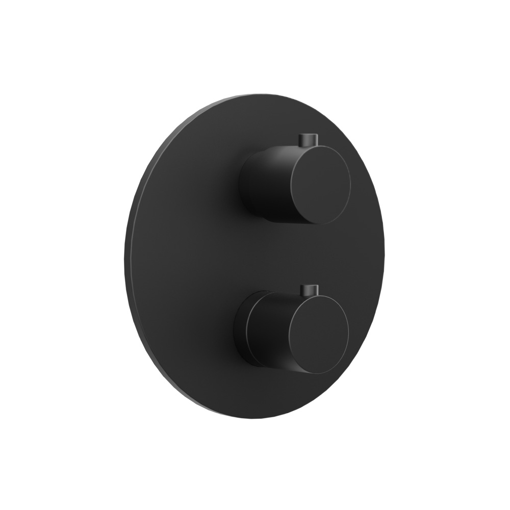 Trim For Thermostatic Valve | Gloss Black