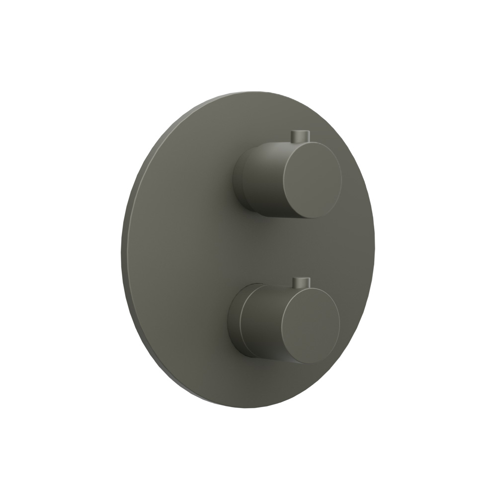 Trim For Thermostatic Valve | Gun Metal Grey