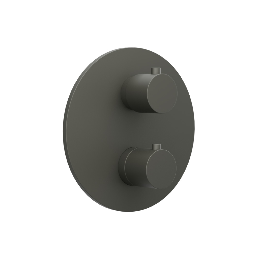 3/4" Thermostatic Shower Valve & Trim - 1 Output | Dark Green