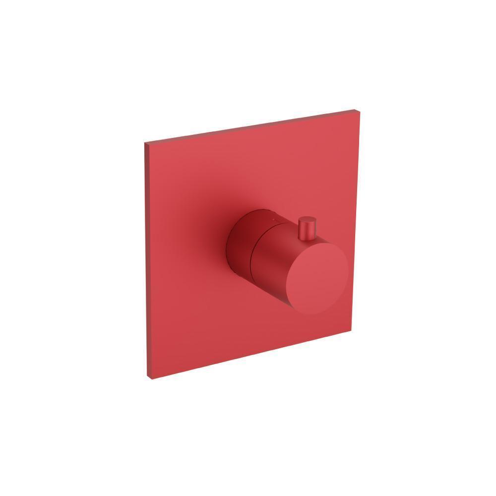 3/4" Thermostatic Valve With Trim | Deep Red