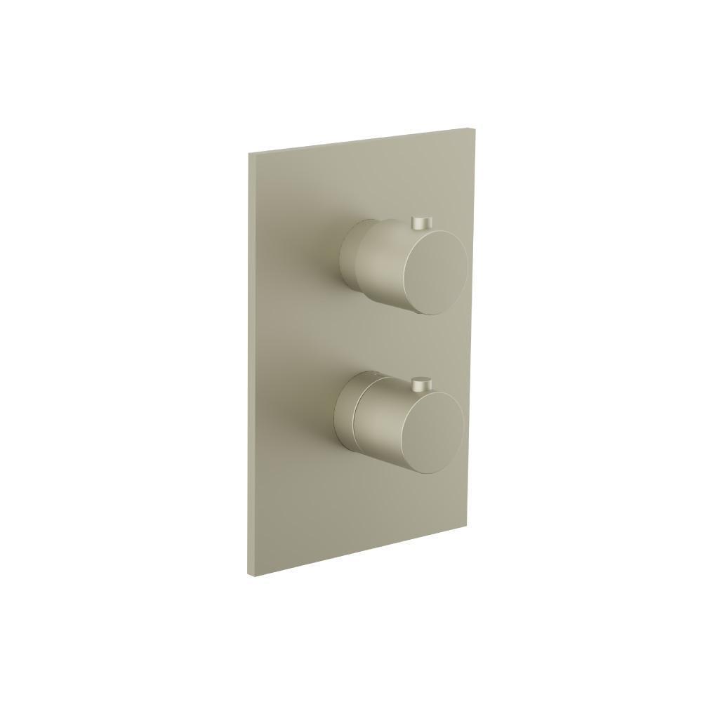 3/4" Thermostatic Valve & Trim - 3 Output | Light Verde