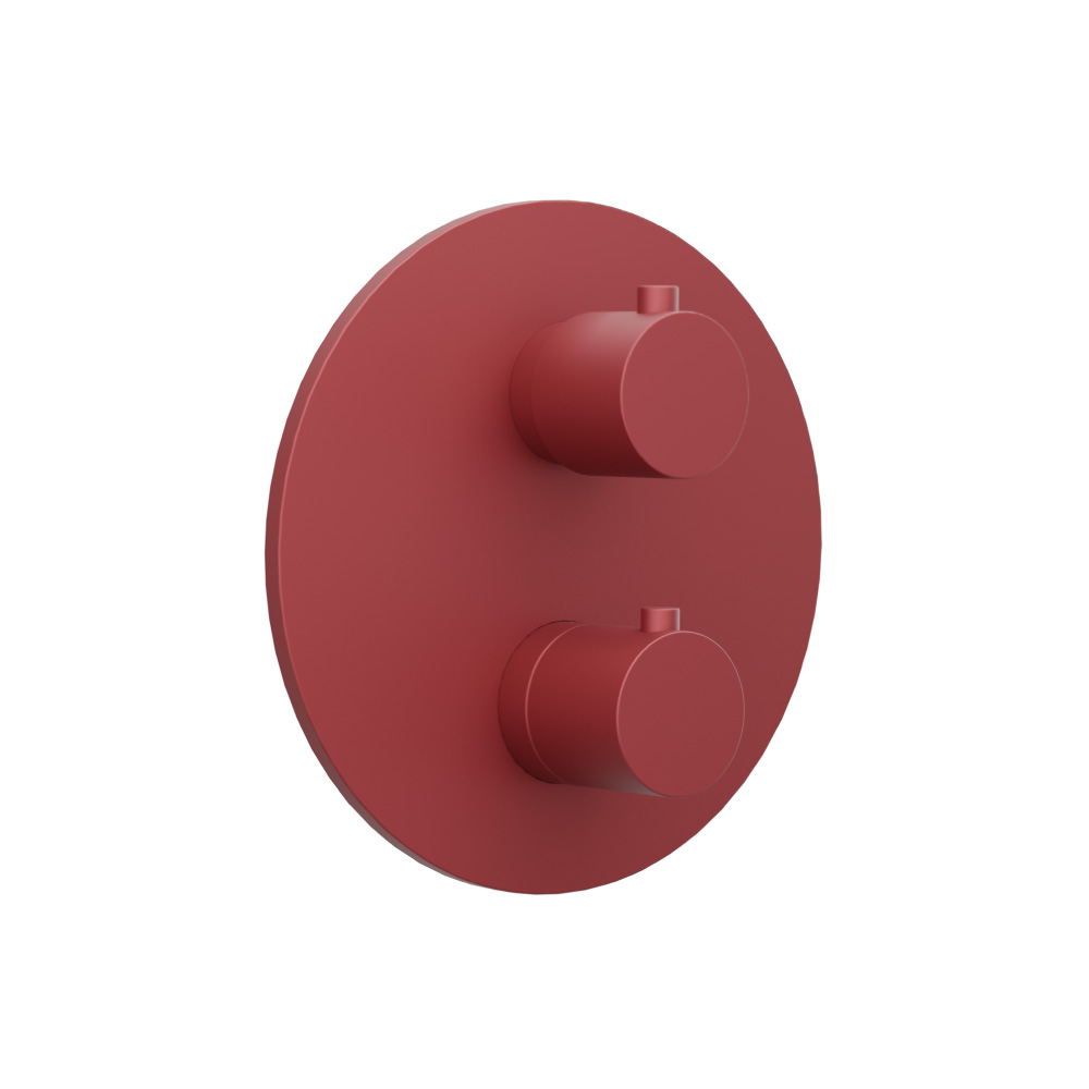 3/4" Thermostatic Valve & Trim - 3 Output | Crimson