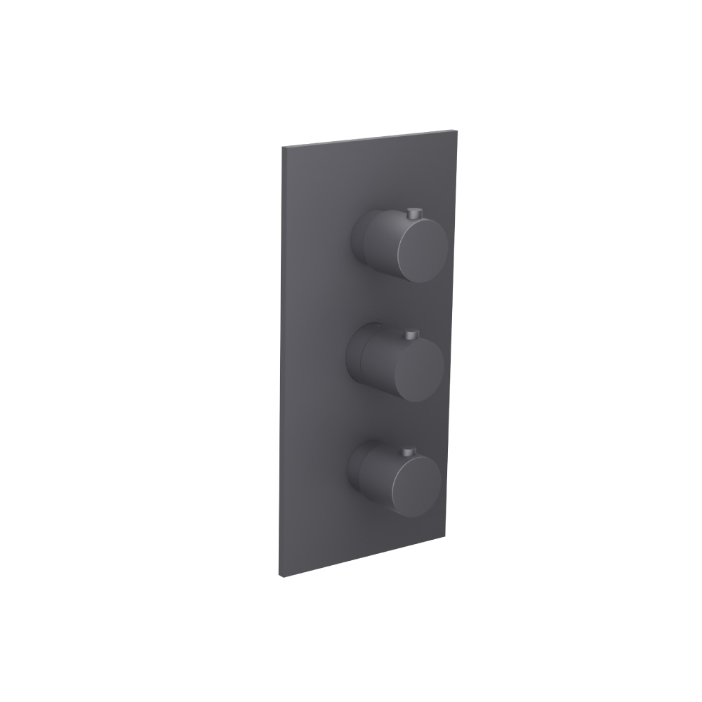 Trim For Thermostatic Valve | Dark Grey