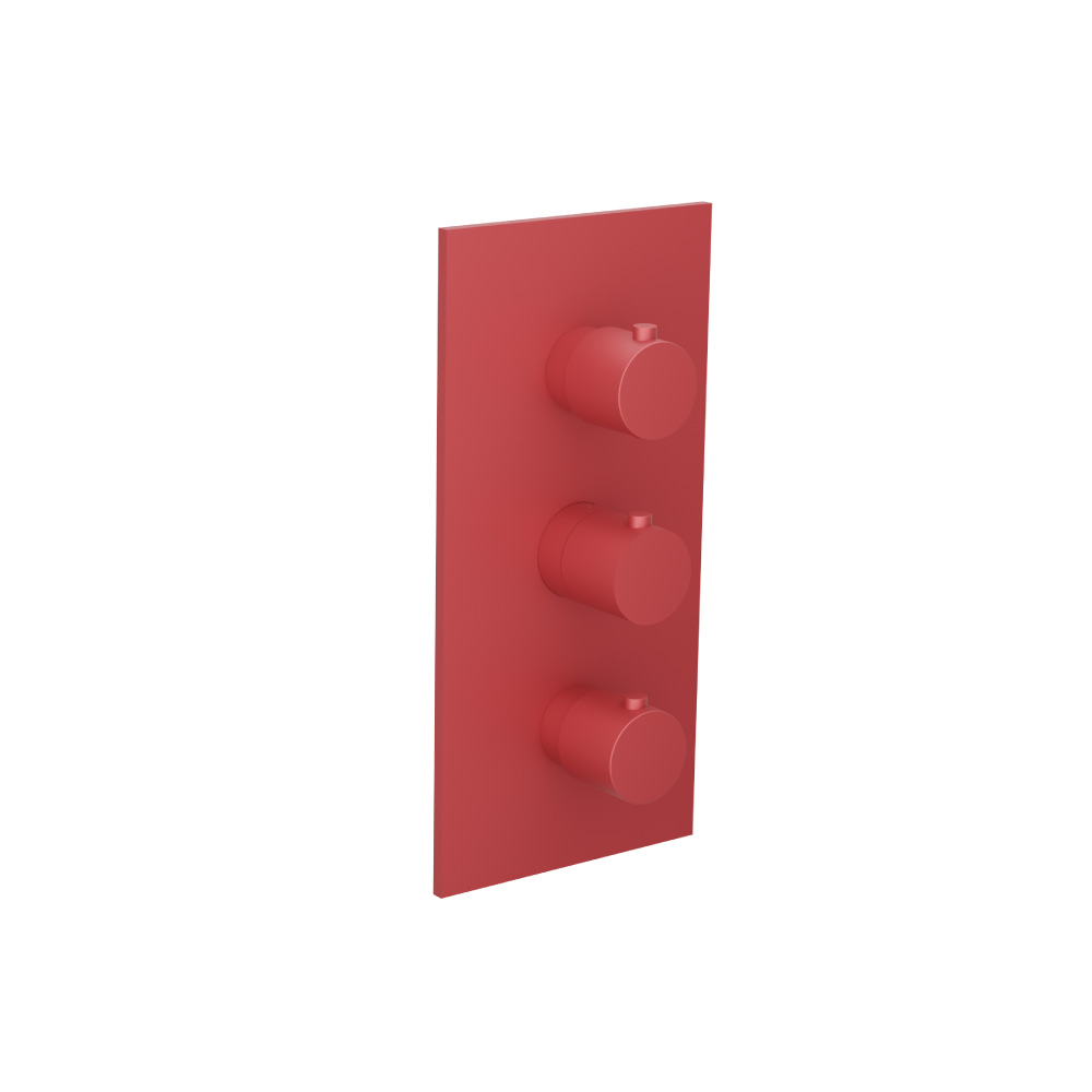 Trim For Thermostatic Valve | Deep Red