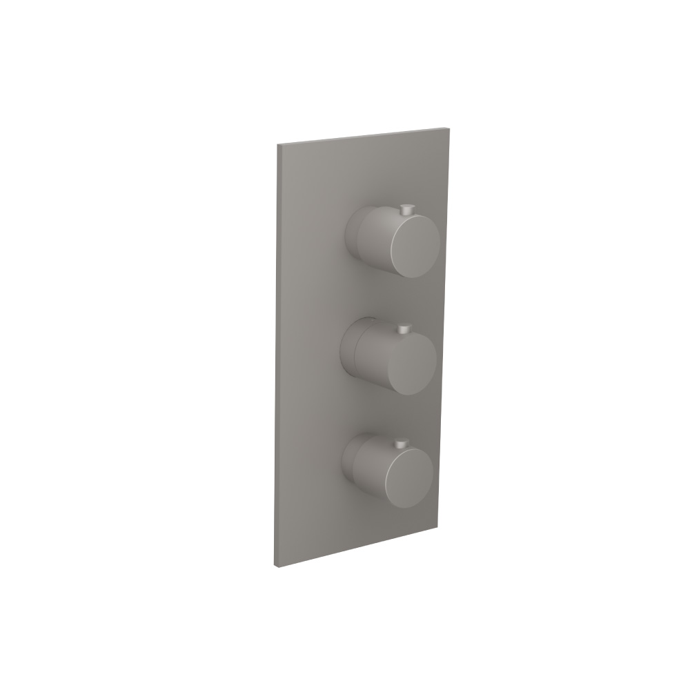 Trim For Thermostatic Valve | Steel Grey