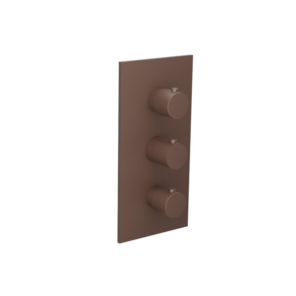 Trim For Thermostatic Valve | Vortex Brown