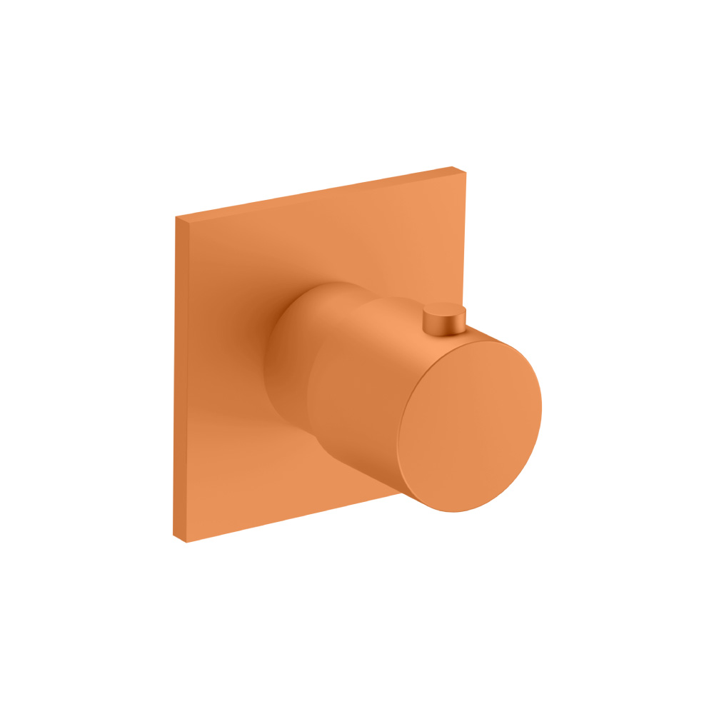 3/4" Volume Control & Trim | Terracotta Orange