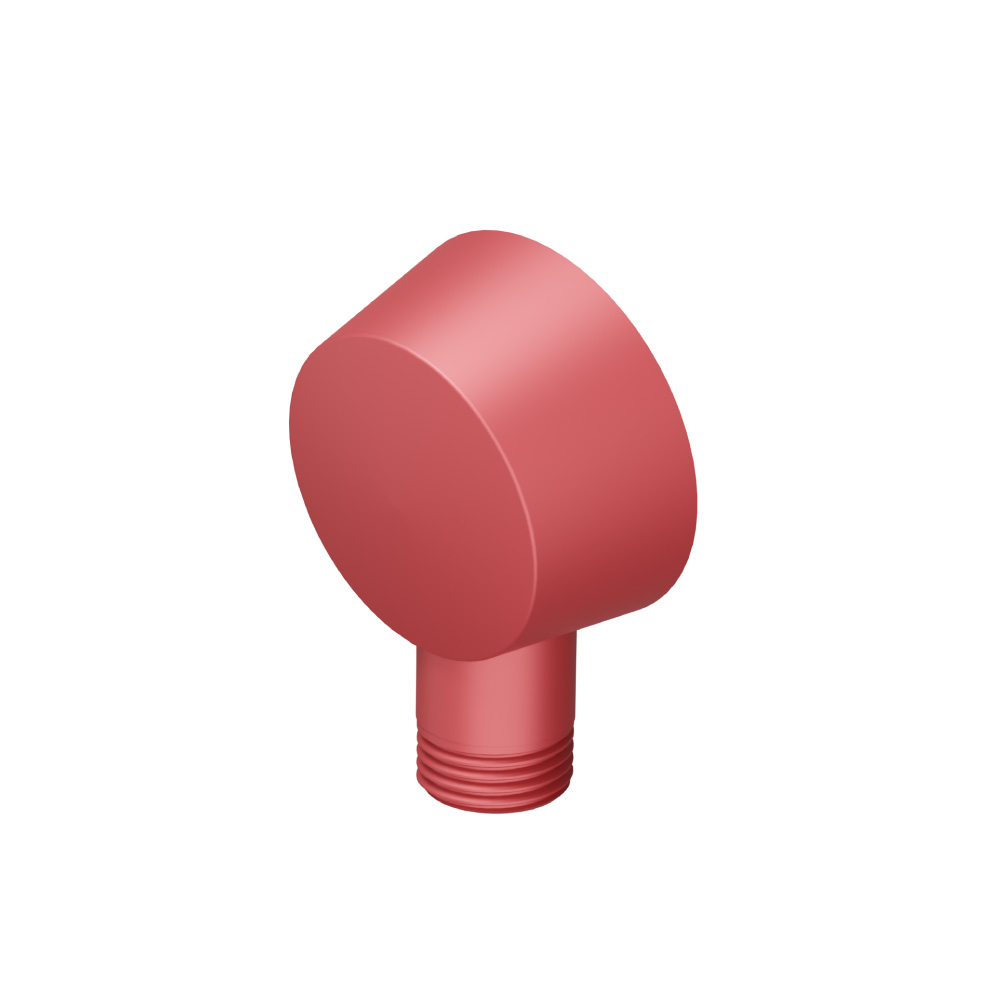 Wall Elbow | Deep Red