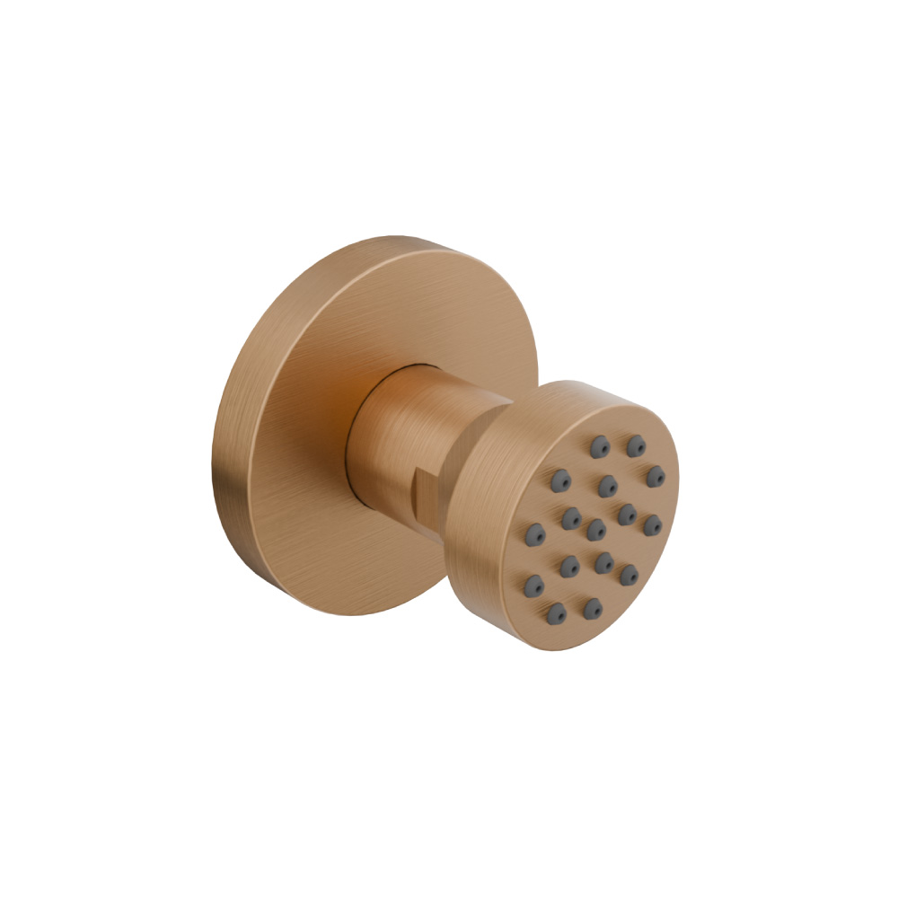 Body Jet - With Swivel Action | Brushed Bronze PVD