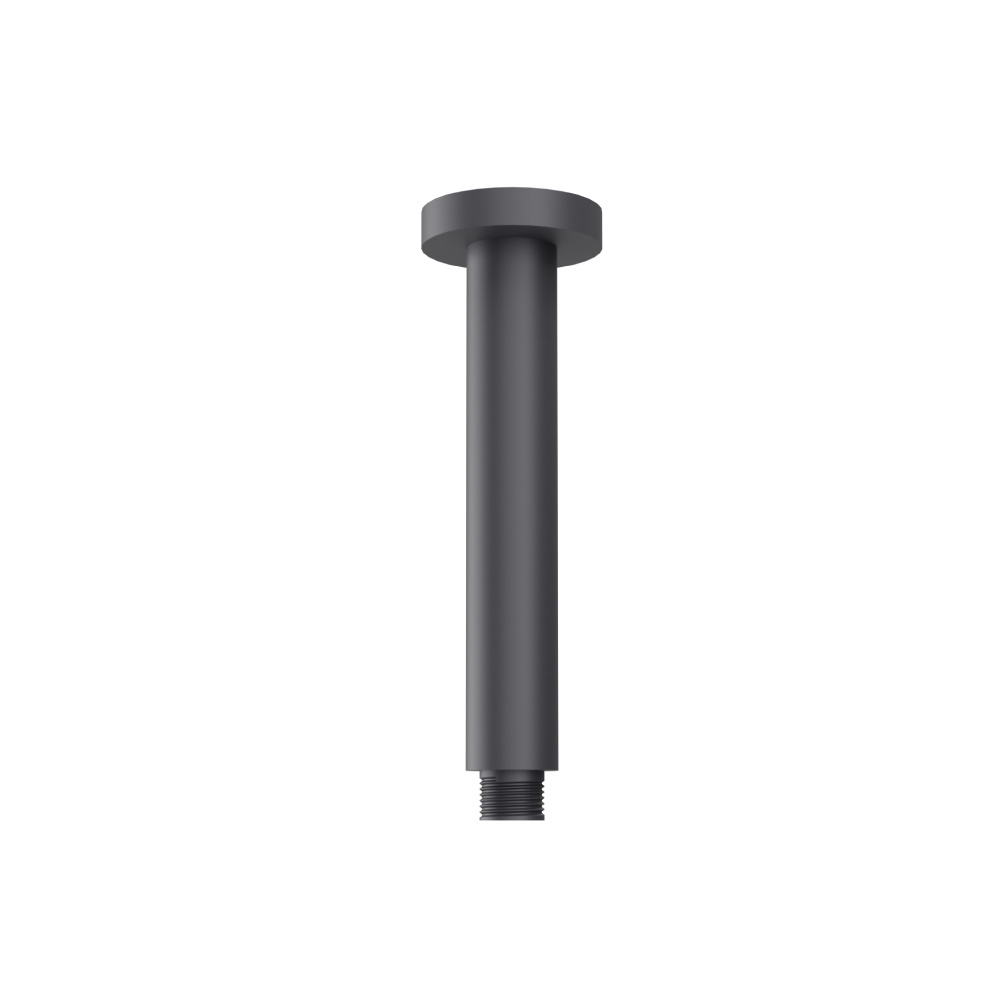 Ceiling Mount Shower Arm - 6" | Dark Grey