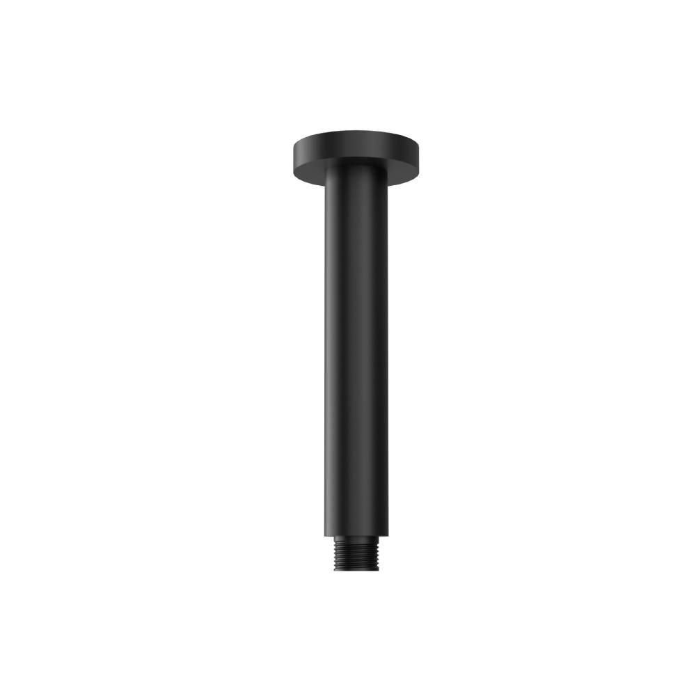Ceiling Mount Shower Arm - 6" | Gloss Black