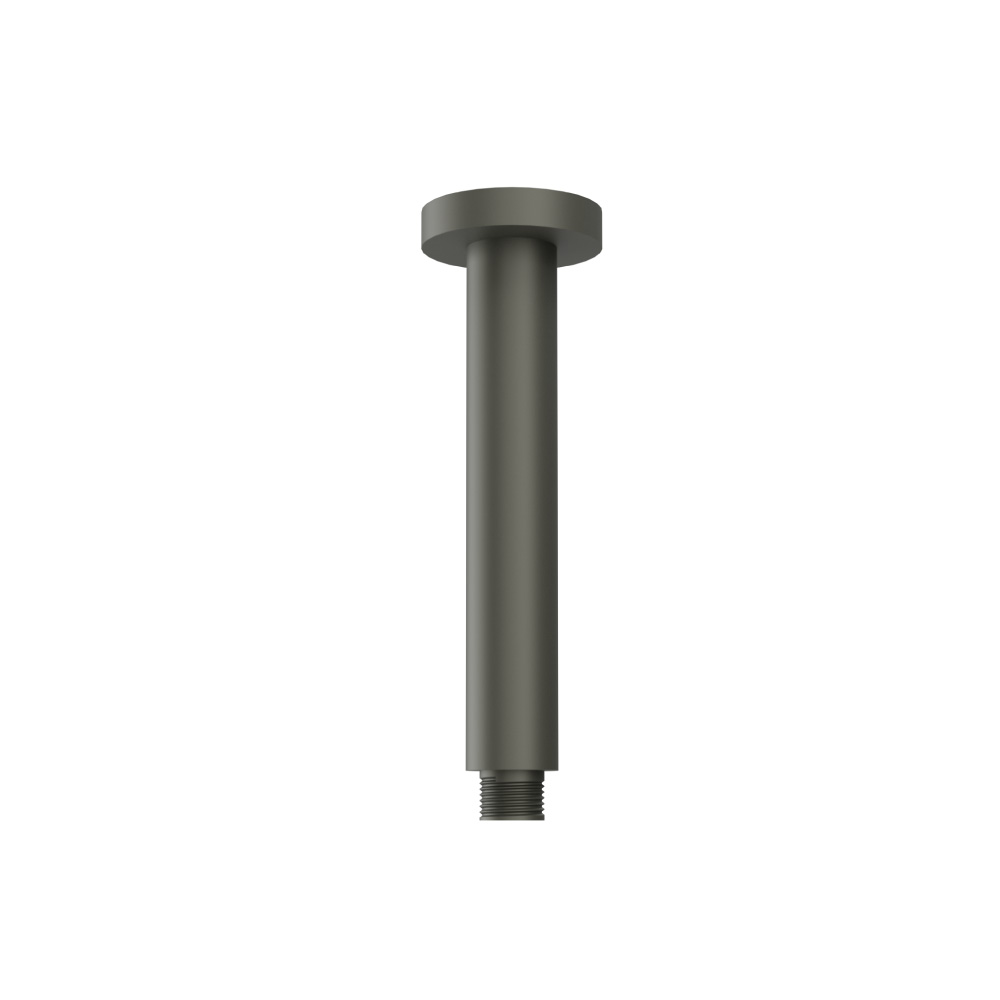 Ceiling Mount Shower Arm - 6" | Gun Metal Grey