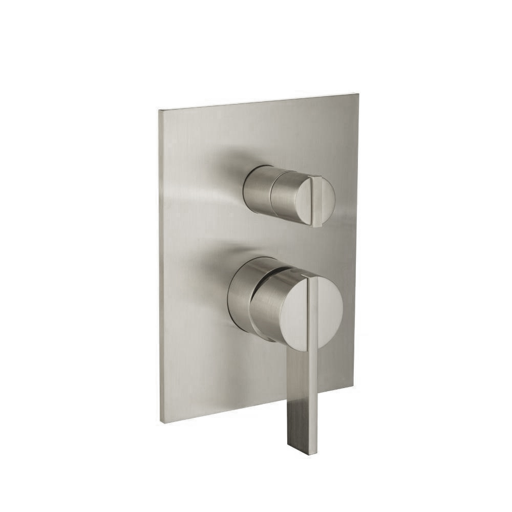 Tub / Shower Trim - 2-Output | Brushed Nickel PVD