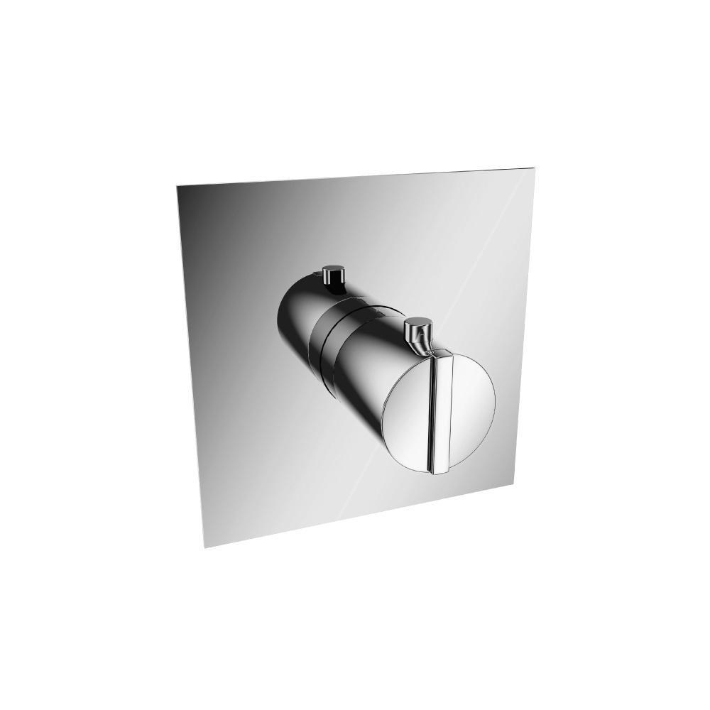 3/4" Thermostatic Valve With Trim | Matte Black