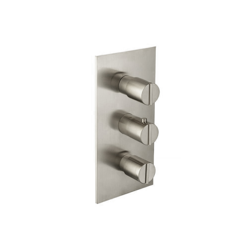 3/4" Thermostatic Valve and Trim - 2 Outputs | Brushed Nickel PVD