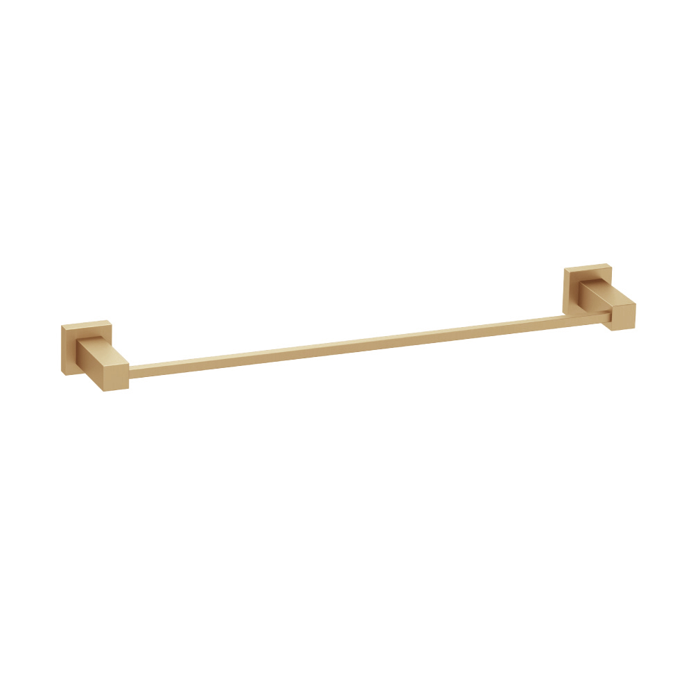 Brass Towel Bar - 18" | Brushed Bronze PVD